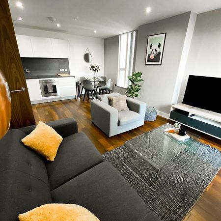 The Panda - Modern 2 Bedroom Apt In Manchester City Centre Екстериор снимка
